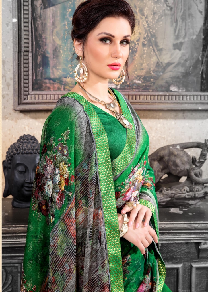 LT FASHIONS NIHIRA SILK BRASSO SAREE LATEST CATALOGUE